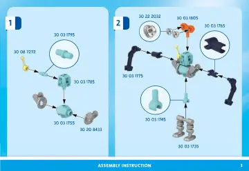 Instrukcje obsługi Playmobil 71450 - Naukowiec z robotami (3)