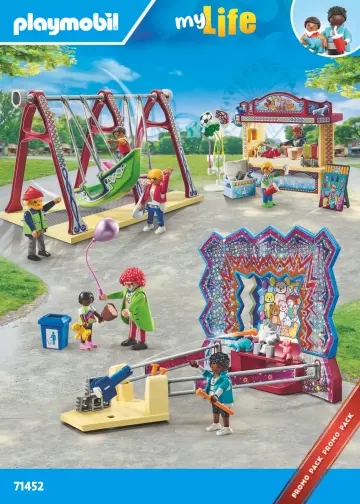 Összeszerelési útmutatók Playmobil 71452 - Vidámpark (1)