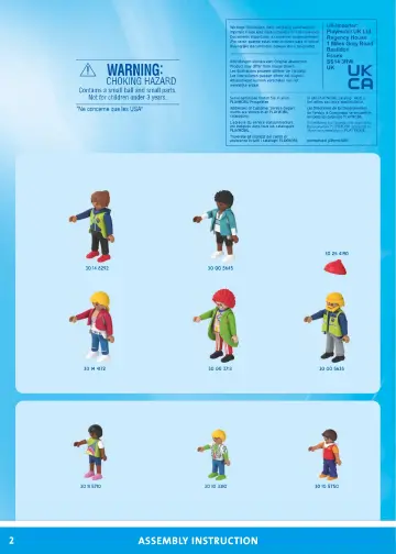 Manuales de instrucciones Playmobil 71452 - Feria (2)