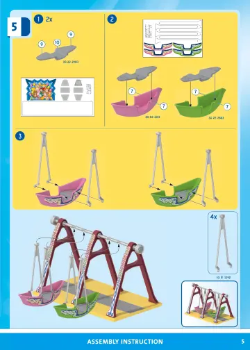 Building instructions Playmobil 71452 - Fun fair (5)