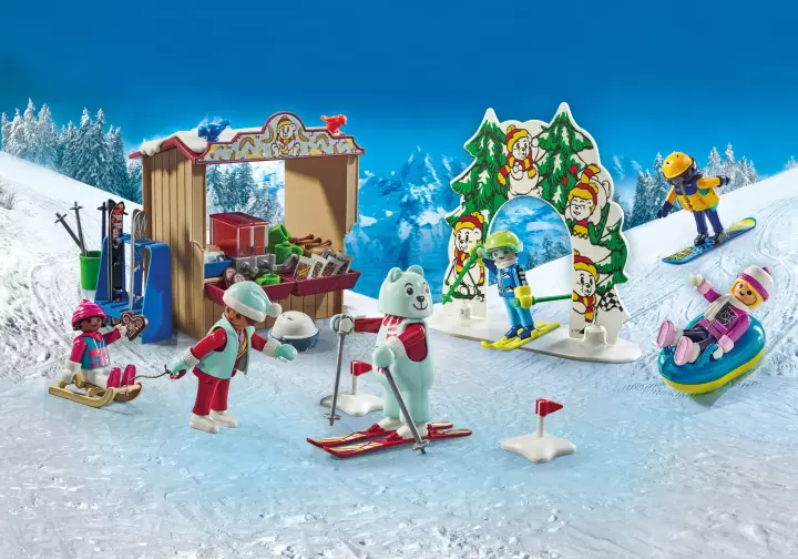 Playmobil 71453 - Vacanciers et sports d'hiver