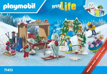 Bouwplannen Playmobil 71453 - Skiwereld (1)