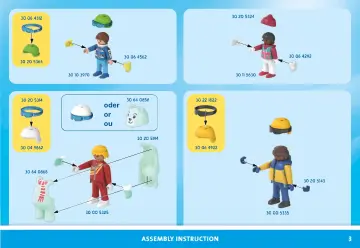 Manuales de instrucciones Playmobil 71453 - Deportes de invierno (3)