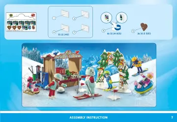 Manual de instruções Playmobil 71453 - Desportos de inverno (7)