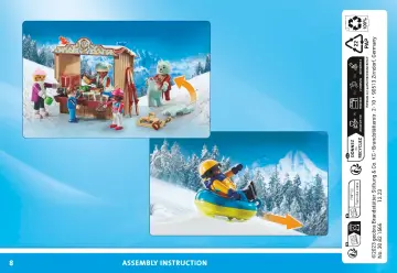 Manual de instruções Playmobil 71453 - Desportos de inverno (8)