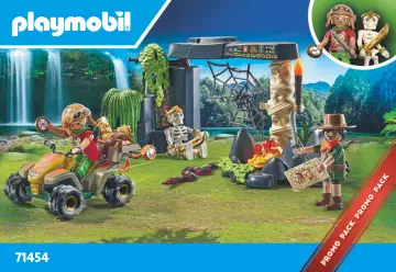 Bygganvisningar Playmobil 71454 - Skattjakt i djungeln (1)