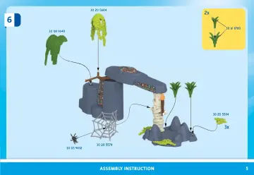 Building instructions Playmobil 71454 - Treasure hunt in the jungle (5)