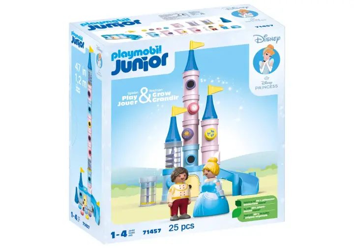 Playmobil 71457 - JUNIOR & Disney: Το Κάστρο της Σταχτοπούτας - BOX