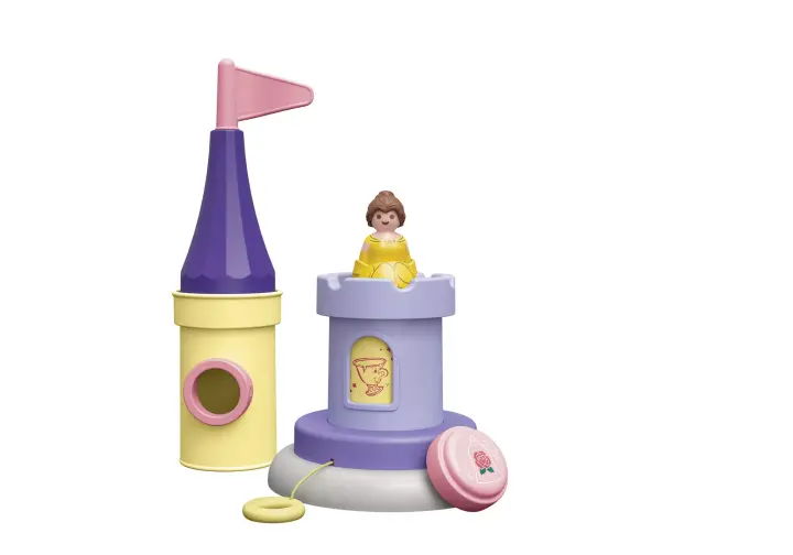 Playmobil 71458 - JUNIOR & Disney: Belles Spielturm mit Melodie