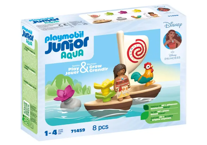 Playmobil 71459 - JUNIOR & Disney: Moana vitorlás hajója - BOX