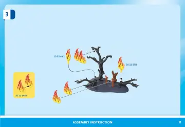 Building instructions Playmobil 71463 - Firefighting plane with extinguishing function (11)