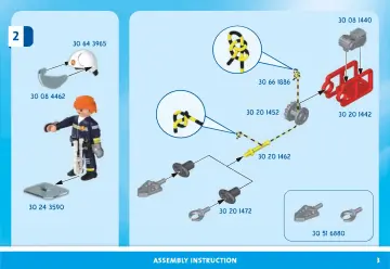 Building instructions Playmobil 71467 - Firefighters Animal Rescue (3)