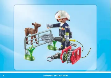 Building instructions Playmobil 71467 - Firefighters Animal Rescue (5)