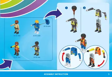 Manuales de instrucciones Playmobil 71468 - My Figures: bomberos (5)