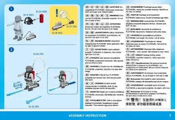 Manual de instruções Playmobil 71468 - My Figures: bombeiros (7)