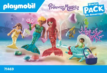 Manual de instruções Playmobil 71469 - Família de sereias (1)