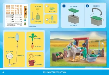 Manual de instruções Playmobil 71471 - Veterinária da quinta (6)