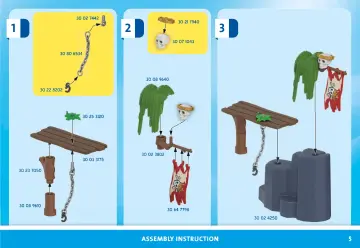 Building instructions Playmobil 71473 - Pirate with alligator (5)