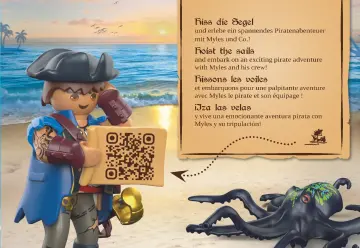 Notices de montage Playmobil 71473 - Pirate avec alligator (7)