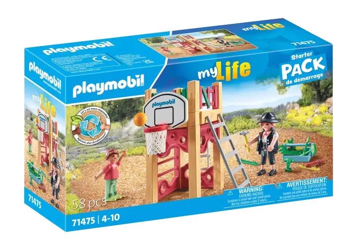 Playmobil 71475 - Carpintera con torre de juegos - BOX