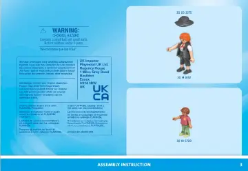 Manuales de instrucciones Playmobil 71475 - Carpintera con torre de juegos (3)