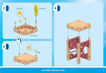 Összeszerelési útmutatók Playmobil 71475 - Szorgalmas ácslány (5)