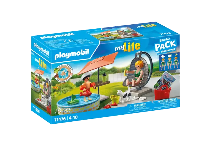 Playmobil 71476 - Splashing fun at home / LIVING HOUSE - BOX