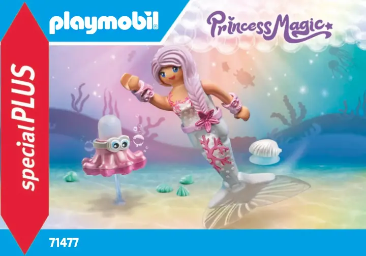 Notices de montage Playmobil 71477 - Sirène avec pieuvre (1)