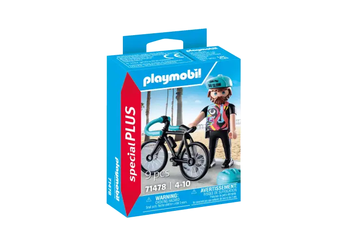 Playmobil 71478 - Landsvägscyklisten Paul - BOX