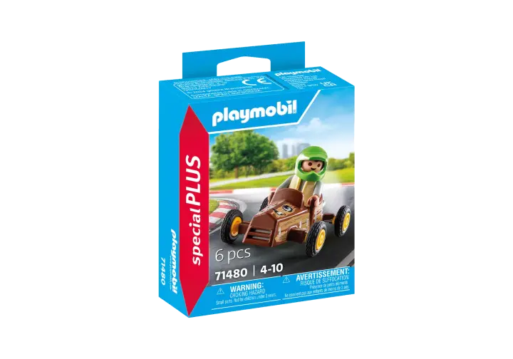 Playmobil 71480 - Kisfiú gokarttal - BOX