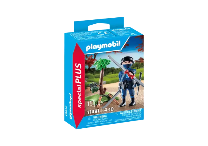 Playmobil 71481 - Νίντζα με εξοπλισμό μάχης - BOX