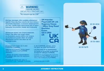 Building instructions Playmobil 71481 - Equipped ninja (2)