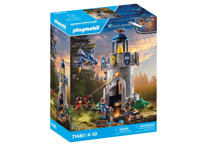 Playmobil 71483 - Riddertoren met smid en draak - BOX