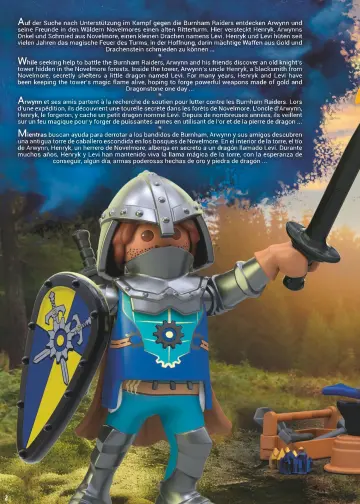 Instrukcje obsługi Playmobil 71483 - Rycerska wieża z kowalem i smokiem (2)