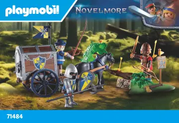 Notices de montage Playmobil 71484 - Convoi de Novelmore avec bandit (1)