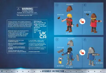 Manuales de instrucciones Playmobil 71484 - Convoy de Novelmore con bandido (4)