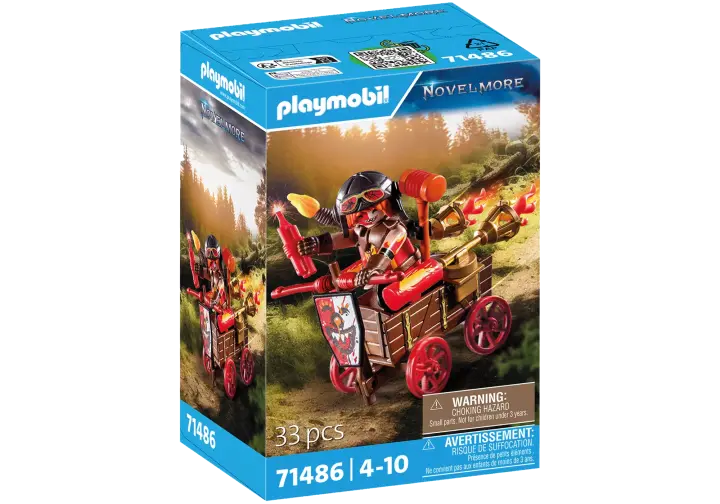 Playmobil 71486 - Ο Kahboom με το αγωνιστικό του όχημα - BOX