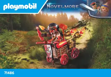 Manuales de instrucciones Playmobil 71486 - Carro de Kahboom (1)