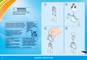 Building instructions Playmobil 71487 - My Figures: Knights of Novelmore (4)