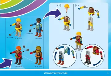 Notices de montage Playmobil 71487 - My Figures : Chevaliers Novelmore (5)