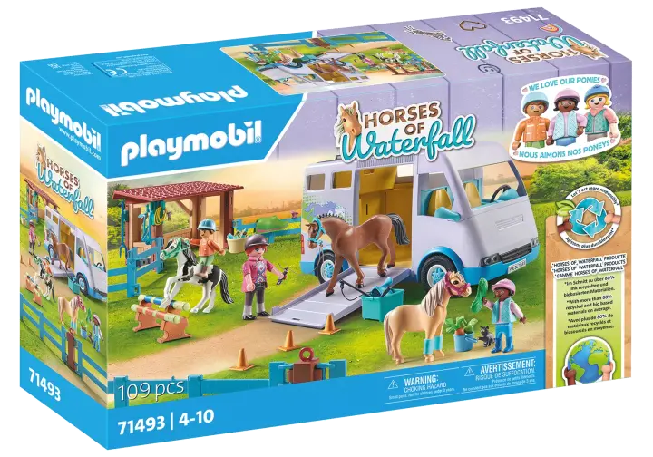 Playmobil 71493 - Escola móvel de equitação - BOX