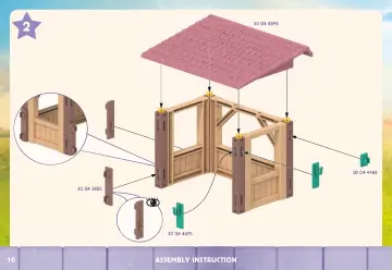 Building instructions Playmobil 71493 - Mobile horse riding school (10)