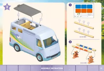 Manuales de instrucciones Playmobil 71493 - Escuela móvil de equitación (13)