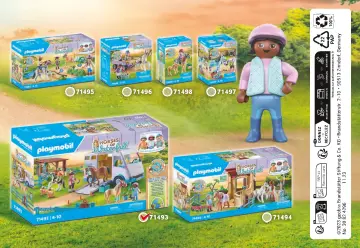 Οδηγίες συναρμολόγησης Playmobil 71493 - Μαθήματα Ιππασίας με όχημα μεταφοράς αλόγων (16)