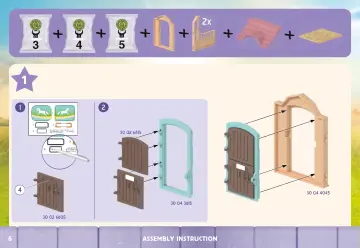 Manuales de instrucciones Playmobil 71494 - Establo (6)