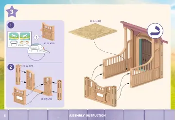 Building instructions Playmobil 71494 - Riding stable (8)