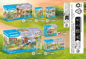 Οδηγίες συναρμολόγησης Playmobil 71496 - Άλογο με άμαξα (8)