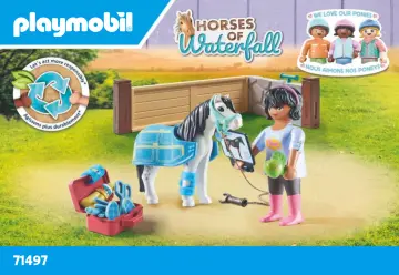 Bouwplannen Playmobil 71497 - Paardentherapeut (1)