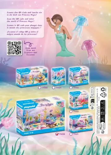 Building instructions Playmobil 71499 - Sea Animal Care of the Mermaids (8)