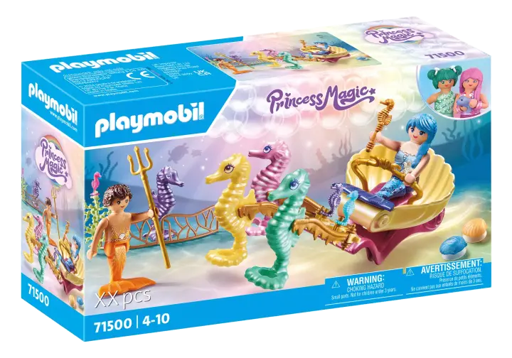 Playmobil 71500 - Sirenas con caballitos de mar - BOX